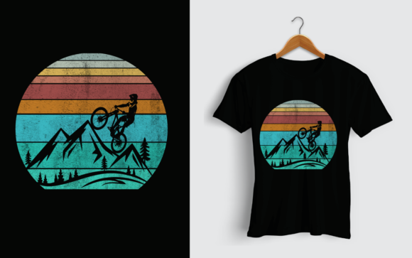 Adventure Camping T-Shirt Trampleted Graphics and Print Templates