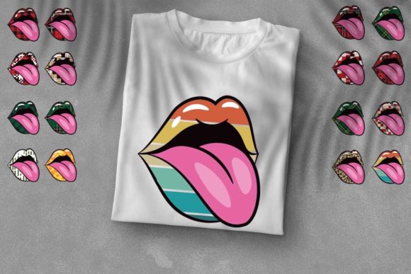 Creative Glossy Lips Bundle: Graphics & Print Templates Review