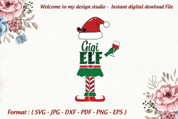 Gigi Elf Christmas Svg: Graphics & Print Templates Review