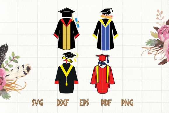 Graduation Shirt Hat Sublimation Files Graphics for Print Templates