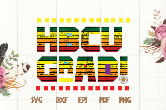 HBCU Graduation Party Senior Class Gifts Graphics & Print Templates