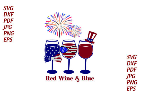 Red Wine and Blue Love USA 4th of July Review