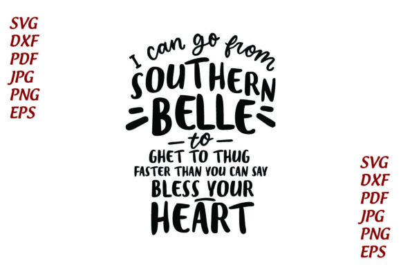 Southern Belle God Positive Quotes Graphics Review