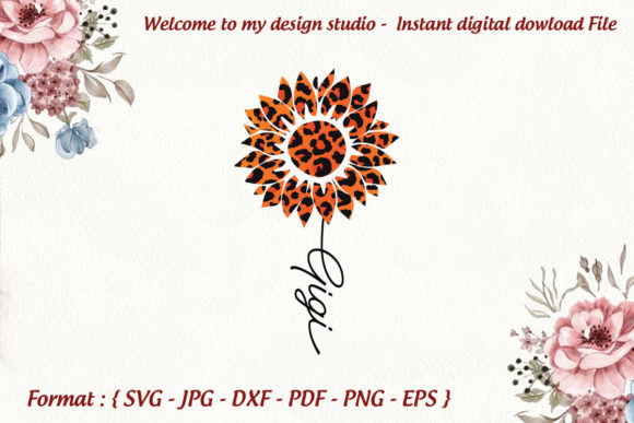 Sunflower Gigi Trending Svg: Graphics & Print Templates